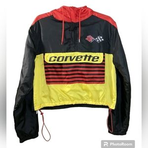 Corvette Chemistry Cropped Windbreaker Jacket
